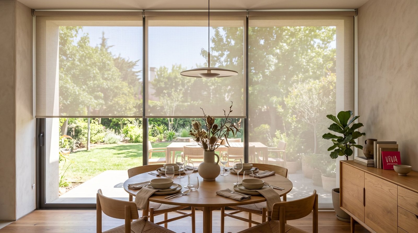 persianas para comedor viva persianas